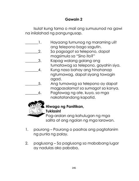 pagsagot in English .